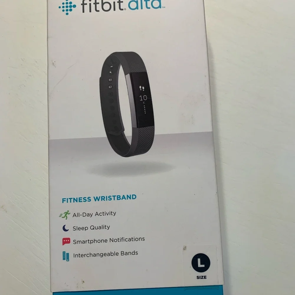 USED FitBit Alta. Size Large. PLEASE READ DESCRIPTION BELOW.